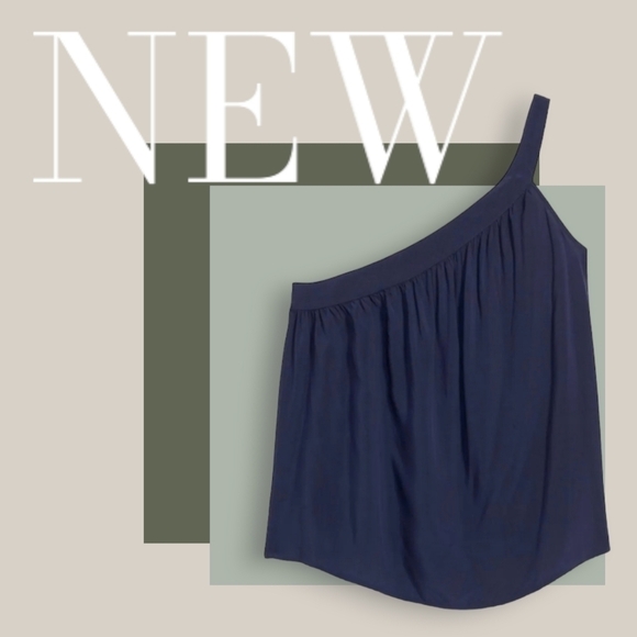 2X - Old Navy | Soft-Woven One-Shoulder Top - Picture 8 of 8